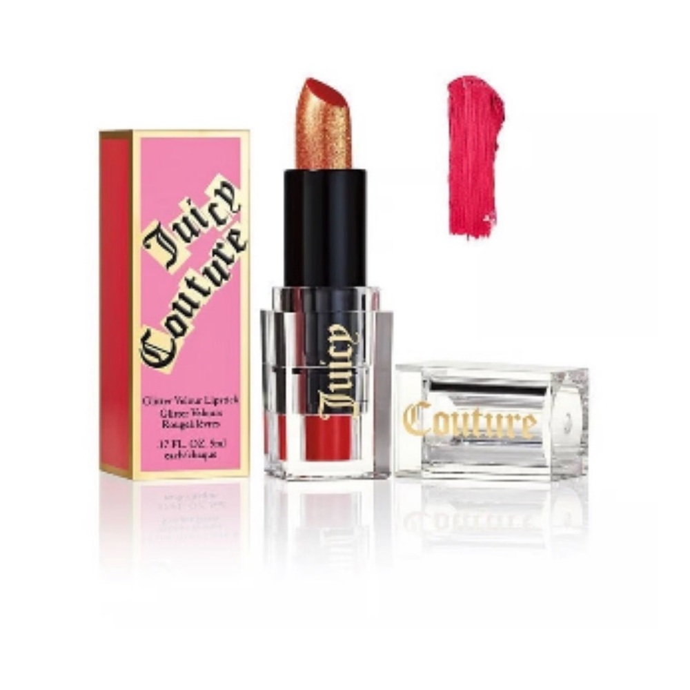 Juicy Couture Glitter Velour Lipstick-Shade 01 Girl Stuff